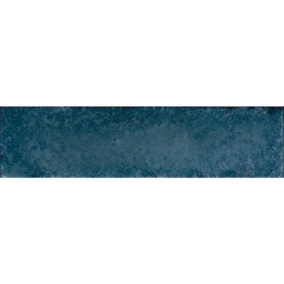 Ceralto Graina Mini Carrelage mural - 6x24cm - 9.5mm - bleu