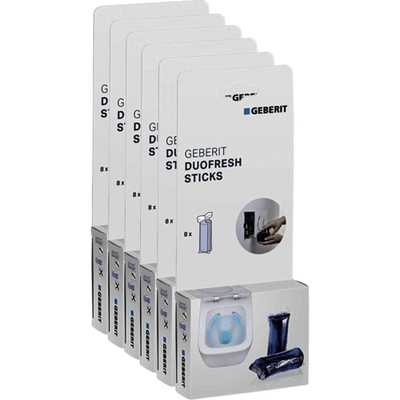 Geberit Sigma toiletblokhouderset voor Geberit UP320 en DuoFresh sticks 56 stuks