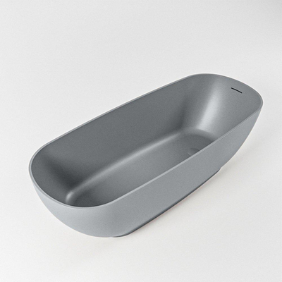 MONDIAZ ROCK Vrijstaand bad - 170x70cm - kleur Plata / Plata
