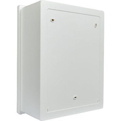 Go by Van Marcke Armoire de toilette avec miroir - 32x40x14cm - matière synthétique - blanc