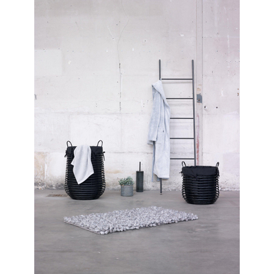 Aquanova Rocca Badmat 70x120cm Zilvergrijs