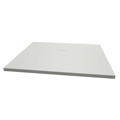 Xenz Flat Plus Douchebak - 100x90cm - Rechthoek - Wit mat