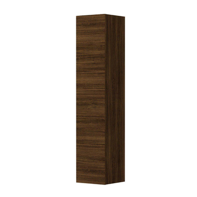 INK Badkamerkast - 36x37x169cm - 1 deur - greeploos - MFC Koper eiken OUTLETSTORE