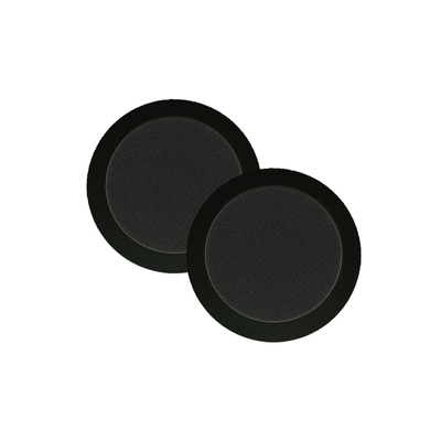 Aquasound Twist twist speakerset - spatwaterdicht - 45 watt - kleur zwart (afm. 135 x 43 mm) -