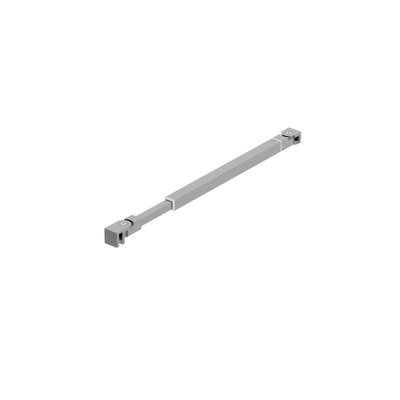 Fortifura Galeria verstelbare stabilisatiestang - 73-120cm - PVD - geborsteld RVS