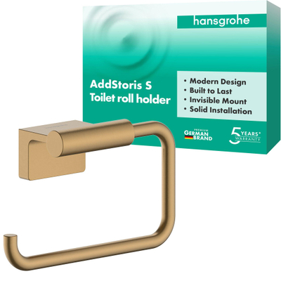 Hansgrohe AddStoris S closetrolhouder zonder klep BBR