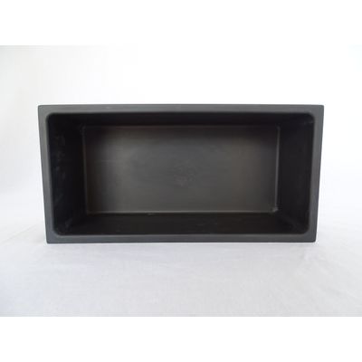 Crosstone by arcqua solid alcove niche encastrée 30x15x10cm surface solide noir mat destockage