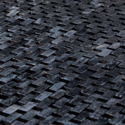 Sealskin Woodblock Badmat 52x90 cm Teak Zwart