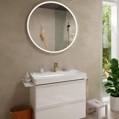Hansgrohe Tecturis S wastafelkraan - model 110 - eengreeps - met klikwaste - geborsteld brons