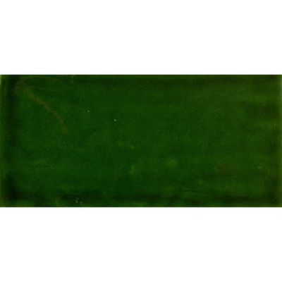 Adobe Glossy 7.5X15 Carrelage mural 8x15cm Copper Green