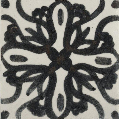 Ceralto Ricordo Marmo Vloertegel - 15x15cm - 10mm - glans - NERO