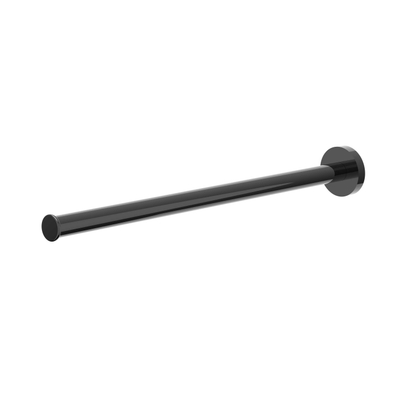 IVY Handdoekrek - vast - enkel - 38cm - Zwart chroom PVD