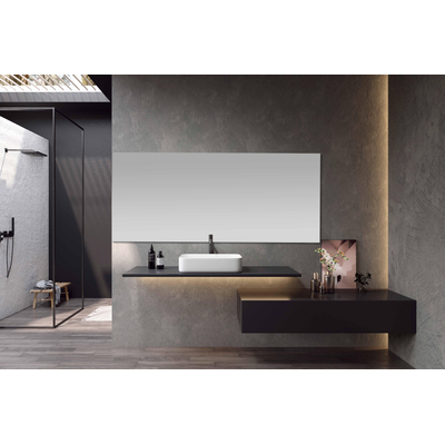 Saniclass Clear Spiegel - 160x70cm - zonder verlichting - horizontaal en verticaal te plaatsen - kopervrij
