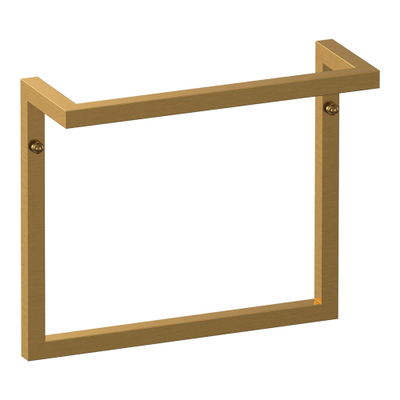 BRAUER Handdoekrek - 35x30x12cm - geborsteld goud