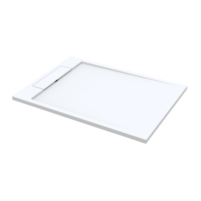 Best Design Decent Receveur de douche 120x90x3.5cm Just Solid Blanc mat