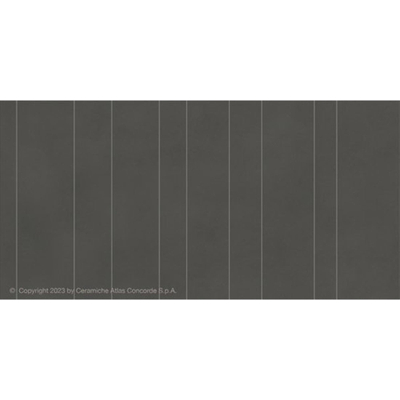 Atlas Concorde Boost Balance Decor-strip - 59.5x119.5cm - 9.0mm - gerectificeerd - Tarmac