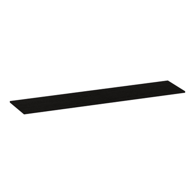 BRAUER Ocean Slim topblad - 200x46x2cm - Timber Black