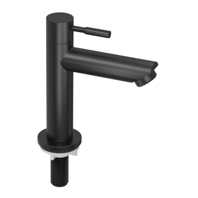 INK Fonteinkraan - 14.9cm - koudwater - messing zwart mat OUTLETSTORE