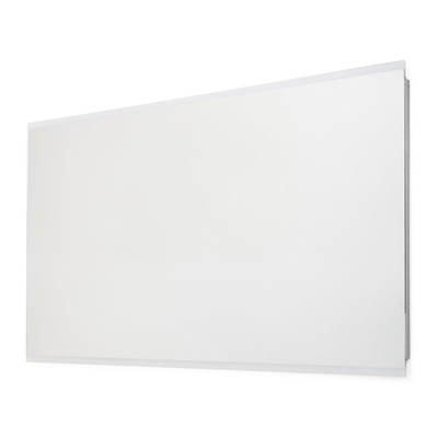 BRAUER Twinlight Spiegel - 80x70cm - verlichting - rechthoek - zilver