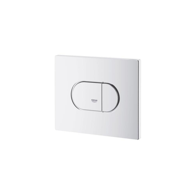 GROHE Arena Cosmopolitan plaque de commande WC horizontale blanche