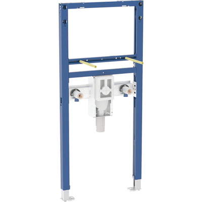 Geberit Duofix wastafel - hoogte 112 - voor inbouw sifon - blauw