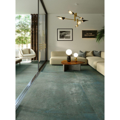 Serenissima Studio 50 Decortegel 100x100cm 8.5mm gerectificeerd R10 porcellanato Carpet Verderame