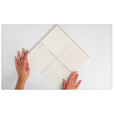 Vtwonen Craft Carreau mural 13x13cm 12mm éclat blanc Egg White Mat