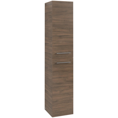 Villeroy & Boch Avento kast hoog - 35x176cm - 2 deur rechts - Arizona Oak (hout)