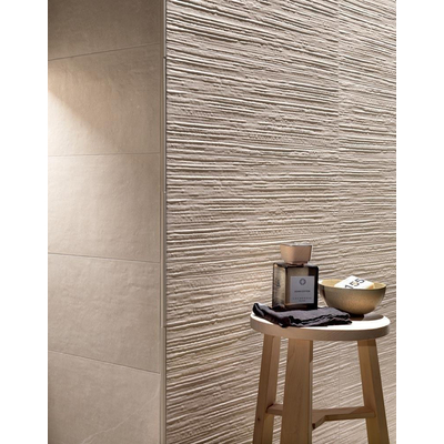 Terravito Ellino wandtegel - 25x75cm - Rechthoek - 8.5mm - Natuursteen look - Nut rock