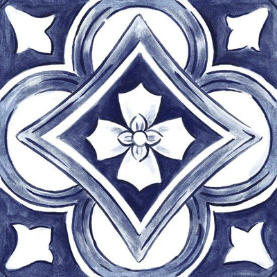 Ceralto Taverno Blend Bande décorative - 20x20cm - 10.0mm - Tappeto avorio