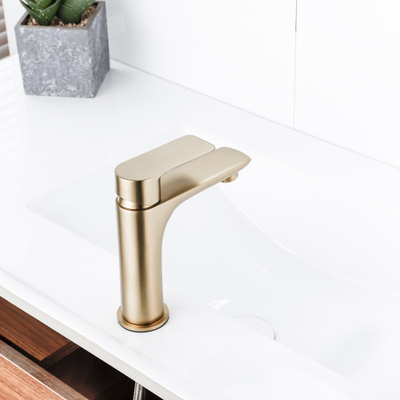 Adema Sparkle 2.0 wastafelmengkraan - goud mat - licht beschadigd -OUTLET UDEN