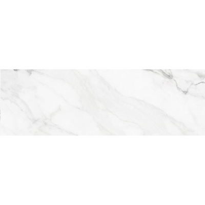 ÉCHANTILLON Ceralto Imperio Vein Carreau mural 32x100cm 9.7mm rectifié biscuit blanc Blanc
