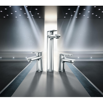 Hansgrohe Vernis Blend wastafelkraan met waste chroom
