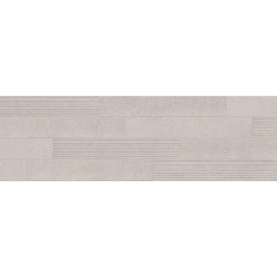 Italgranit silv.grain bande décorative 20x120cm 9,5 avec anti gel rectifiée gris mat