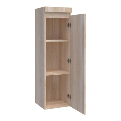 BRAUER Solution Armoire colonne chêne massif 35x120cm droite Smoked Oak