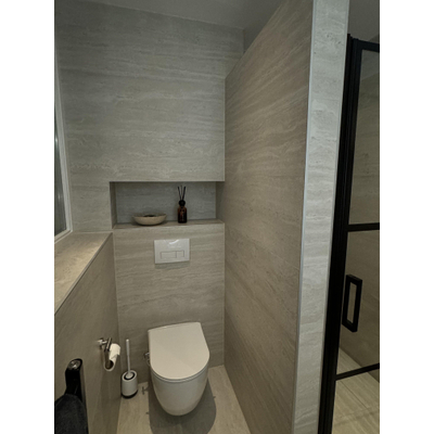 Terravito Dovaro Carrelage sol et mur - 60x120cm - rectifié - travertin - mat Beige