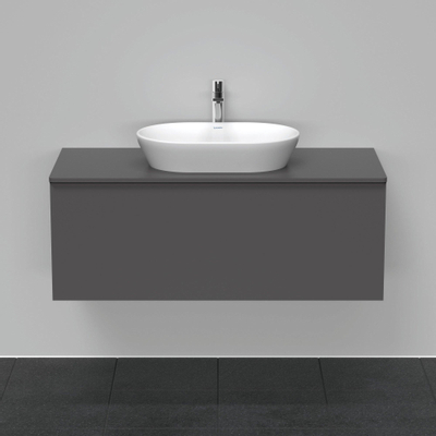 Duravit D-neo Meuble sous vasque 120x55x45.9cm 1 tiroir Graphite mat