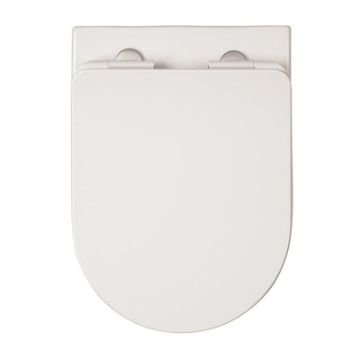 Crosswater Glide II Toiletbril - 52cm- softclose - quickrelease - wit glans