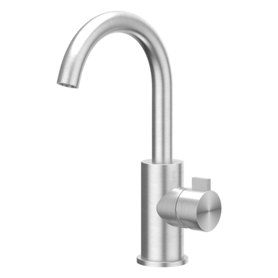 IVY Tribe Mitigeur de lavabo - posé - bec orientable - coldstart - RVS316 - brossé