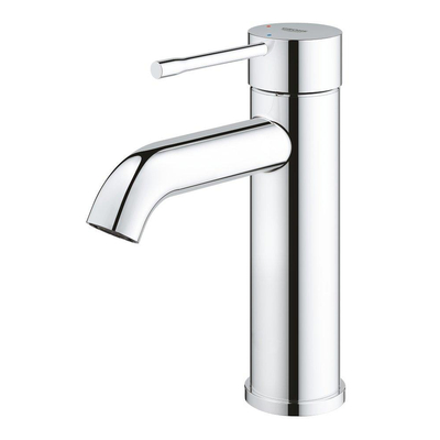 GROHE Essence wastafelkraan - s-size - opbouw - voorsprong 11.6cm - zonder waste - chroom