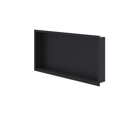 IVY Inbouwnis - 60x30x7.5cm - Mat zwart PED
