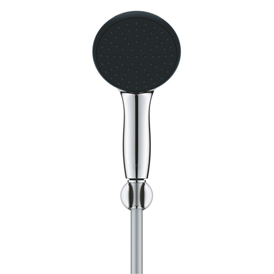 Grohe Vitalio QuickFix Handdoucheset - diameter 11cm - 1 straalsoort - 5.7l/min - met houder - met slang - 175cm - chroom
