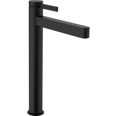 Hansgrohe Finoris 1 greeps wastafelkraan - 260 met afvoerplug - mat zwart