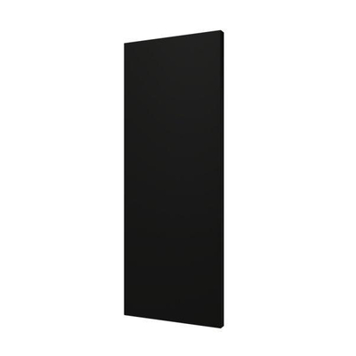 Plieger Perugia designradiator verticaal middenaansluiting 1206x456mm 549W mat zwart