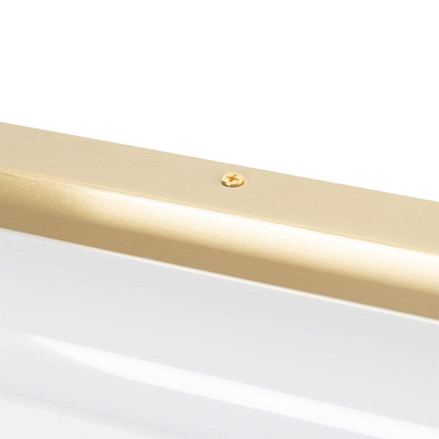 QAZQA Yordi Wandlamp - 1 lamp - 62.8cm - IP44 - gold