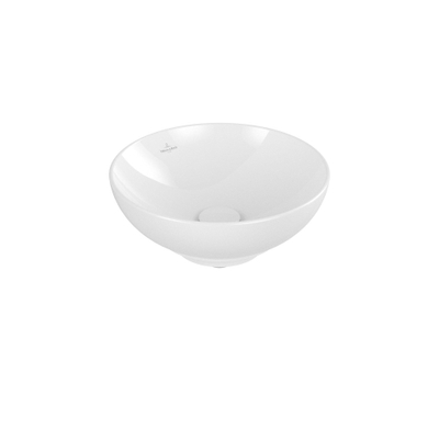 Villeroy & Boch Loop & friends lave-mains à poser - 38cm - rond sans trop-plein CeramicPlus blanc