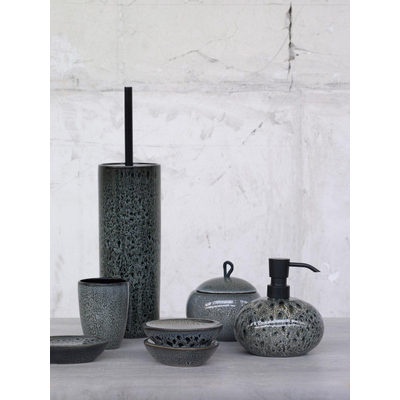 Aquanova Ugo Porte-brosse WC Noir olive