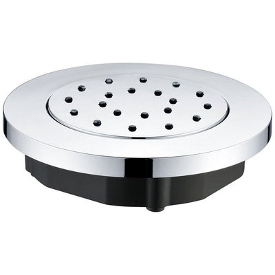 Xellanz Douche latérale encastrable réglable ronde 13,5 cm chrome