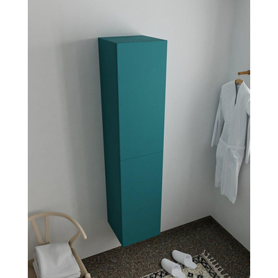 MONDIAZ BEAM Colonne de salle de bain suspendu 35x160x35cm avec 2 portes Smag