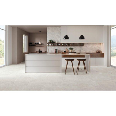 SAMPLE Ceralto Vetro Lux Carrelage de sol et mural 80x80cm 10mm rectifié R10 grès cérame Ivory